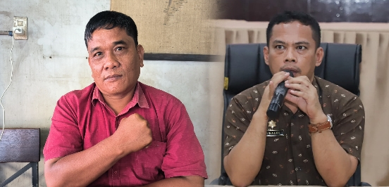 jawaban sekda junaedi terkesan meremehkan penetapan tersangka kepala dinas perhubungan julham situmorang.