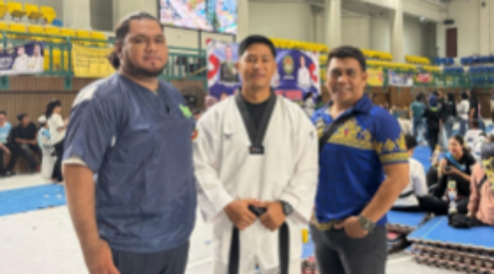 badan narkotika nasional provinsi (bnnp) sumatera utara gelar kejuaraan taekwondo championship kategori tni-polri.