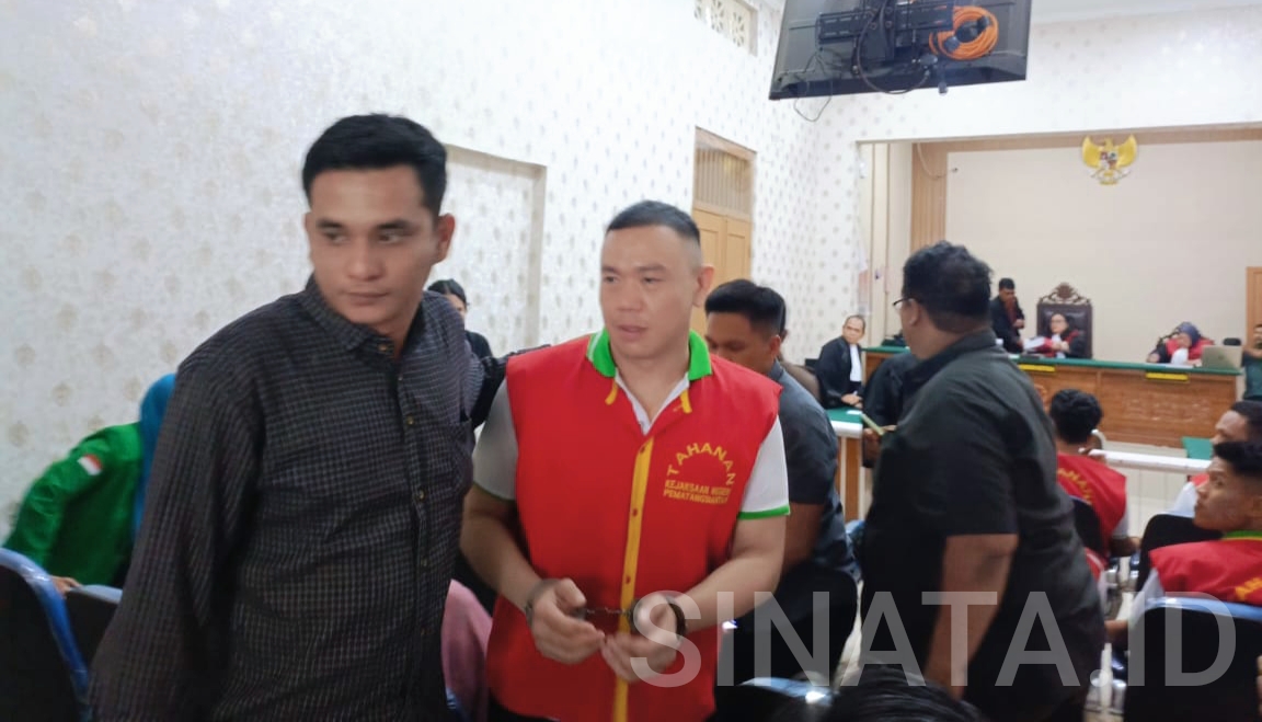 joe frisco johan, melalui tim penasihat hukumnya menyampaikan eksepsi atau keberatan atas dakwaan yang diajukan jpu.