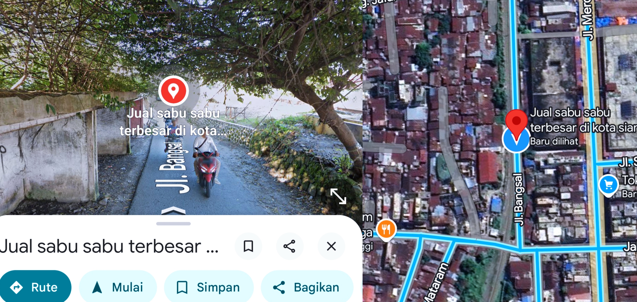 Google maps tandai kawasan bangsal sebagai tempat penjualan narkoba terbesar google maps tandai kawasan bangsal sebagai tempat penjualan narkoba terbesar