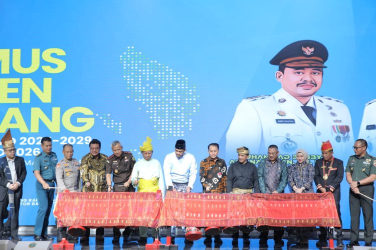 bupati asahan hadiri musrenbang rpjmd sumut, dukung penuh visi pembangunan inklusif