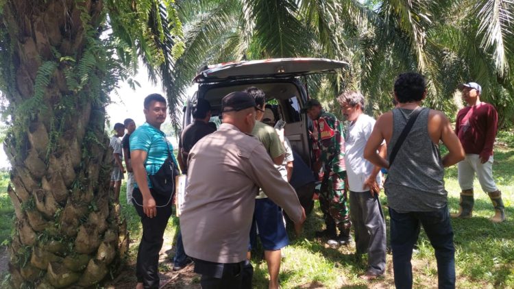 niur sinaga, seorang lansia ditemukan tewas usai terpeleset dan hanyut di sungai bah bolon, nagori bah lias, kecamatan bandar, simalungun.
