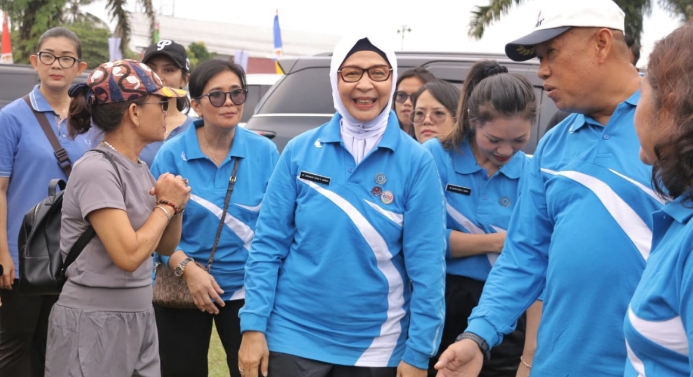 pemkab simalungun melalui dinas pemuda dan olahraga (dispora) selenggarakan pemassalan olahraga dan festival olahraga rekreasi.