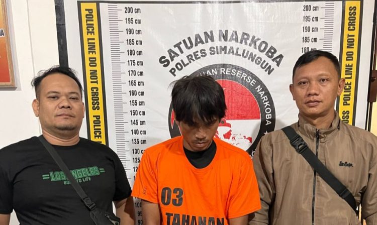 polres simalungun menangkap seorang pria, diharapkan menjadi langkah untuk memutus rantai narkoba di wilayah tersebut.