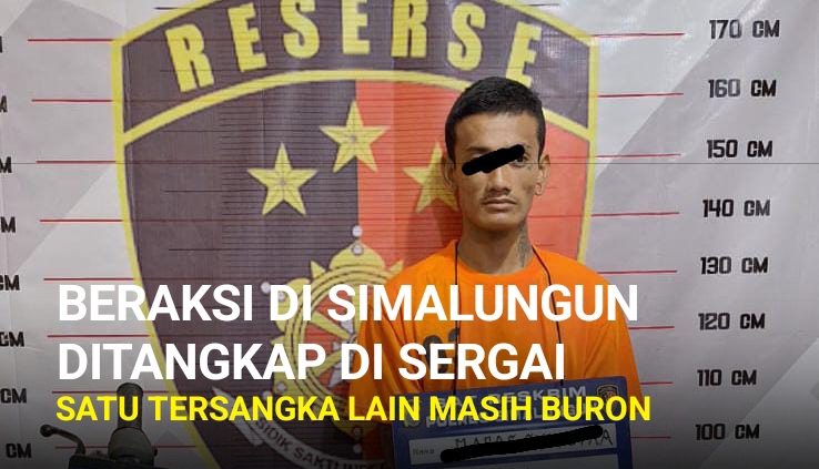 satreskrim polres simalungun meringkus salah satu pelaku pencuri sepeda motor yang terjadi di kecamatan jorlang hataran, simalungun.