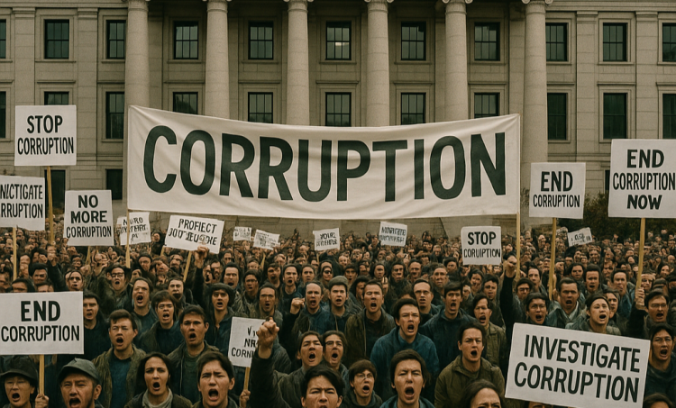 Dugaan korupsi mencuat, pegawai pdam simalungun akan kepung kantor bupati, dprd, dan polres! ilustrasi unjukrasa. ist