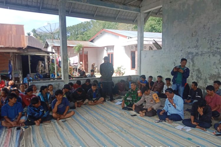 Isu begu ganjang merebak di dolok pardamean simalungun, tni-polri turun tangan mediasi digelar terkait merebaknya isu begu ganjang. ist