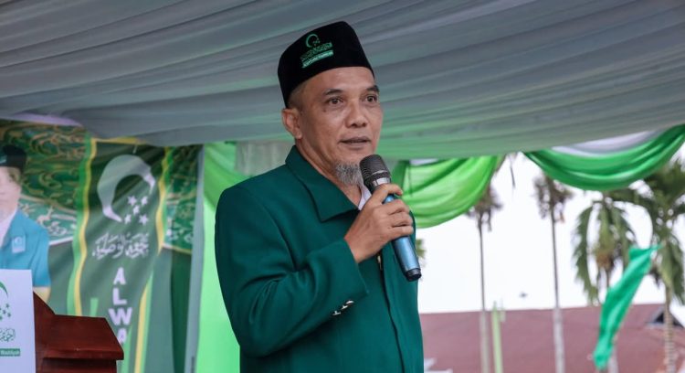 Ucapan wabup deli serdang dianggap memecah umat, al washliyah bereaksi keras m ishak hutasuhut. ist