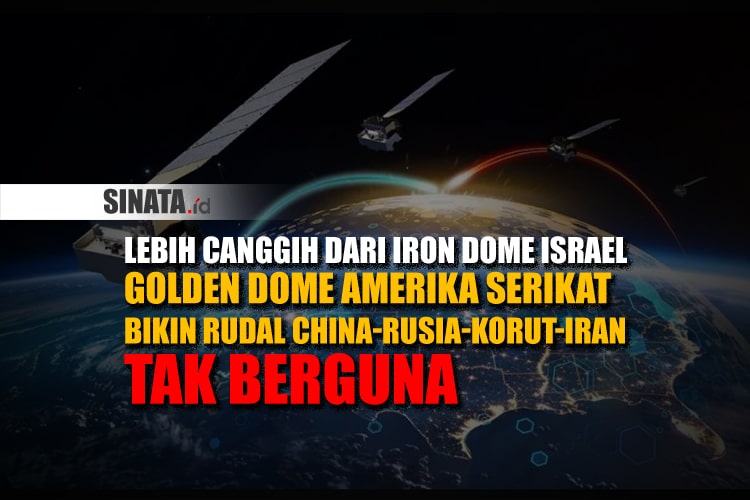 trump resmi mengumumkan peluncuran proyek pertahanan ambisius bernama golden dome, sistem perisai rudal berbasis luar angkasa.