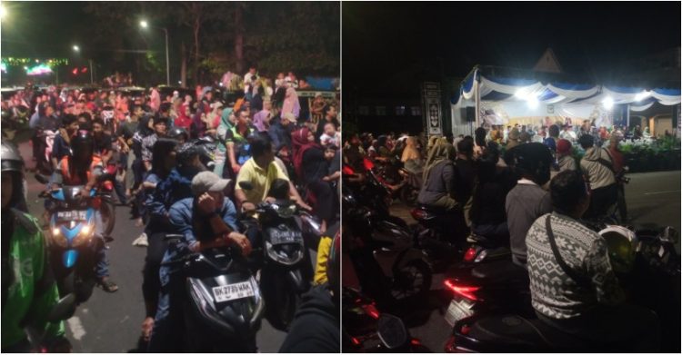 Ribuan umat muslim di siantar kumandangkan takbir di malam idul adha 1446 h ribuan umat muslim di siantar kumandangkan takbir di malam idul adha 1446 h