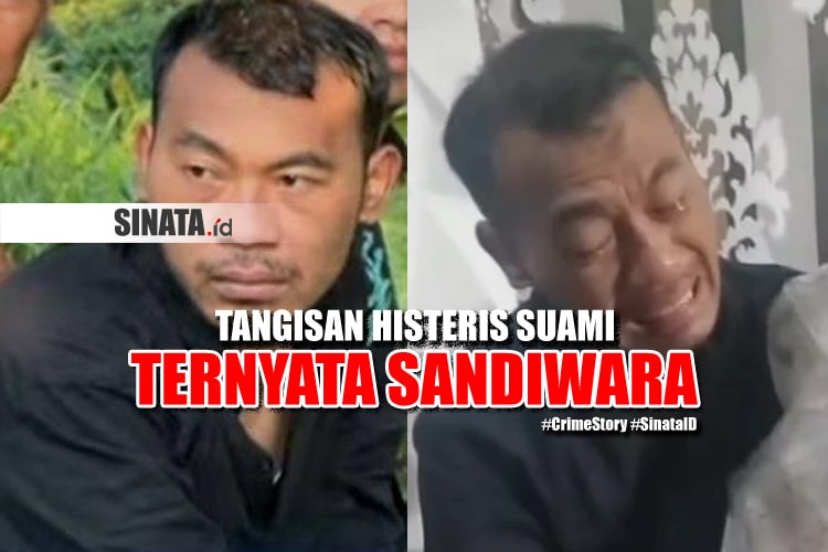 wadison pasaribu, pria yang tampak patah hati itu, ternyata dalang pembunuhan keji atas istrinya sendiri, petry sihombing.