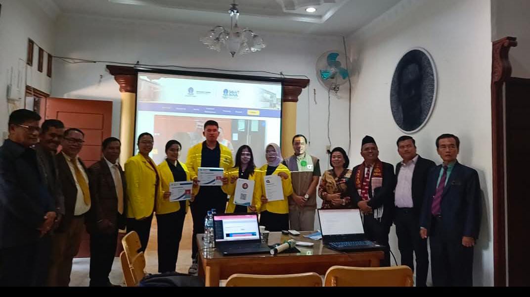 universitas terbuka (ut) medan meresmikan sentra layanan universitas terbuka sumatera online university learning (salut soul).