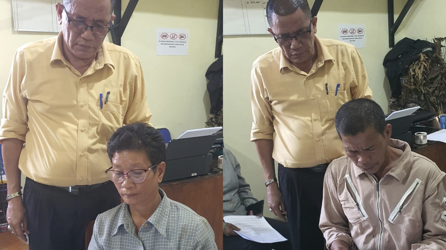 ferry sp sinamo desak penahanan tersangka kasus perusakan tanaman di pakpak bharat