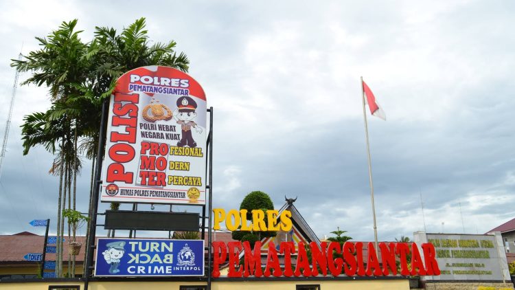 Kantor Polres Pematangsiantar. (ist)