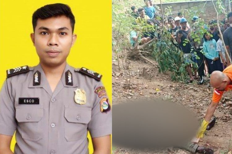 brigadir esco faska rely, intel polisi ditemukan tewas mengenaskan, diduga korban pembunuhan