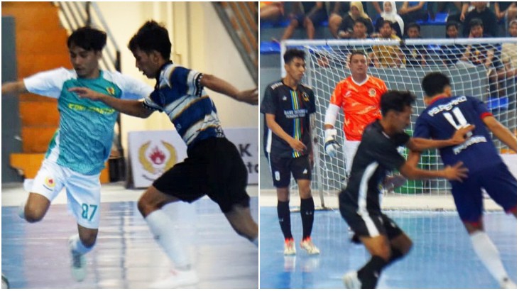 bi tantang koni, final impian turnamen futsal antar instansi terwujud