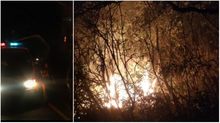 Kebakaran hutan dan lahan di Bukit Simarjarunjung