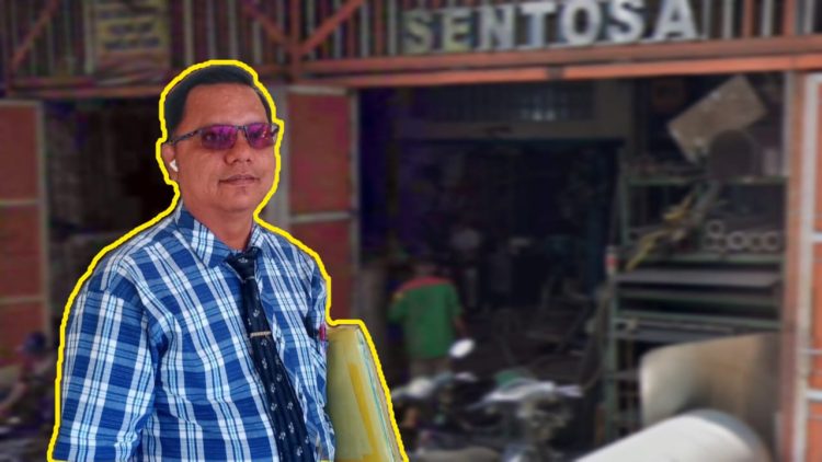 Ud sentosa disomasi terkait utang rp144 juta pondang hasibuan. ist