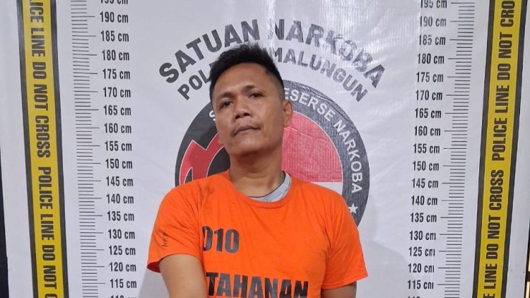 Transaksi narkoba di karang sari terbongkar, goplak dibekuk polisi tersangka goplak. ist