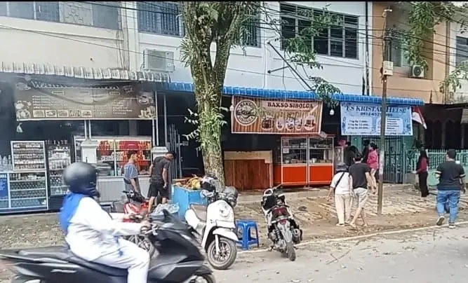 Insiden Gas Bocor di Sibolga Jadi Tontonan Warga, Lalu Lintas Sempat Macet