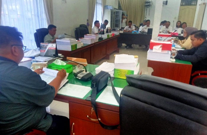 raker komisi 1 dprd dengan bkpsdm