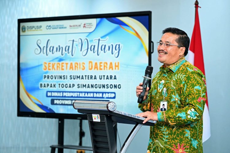 sumut genjot arsip digital & literasi masyarakat