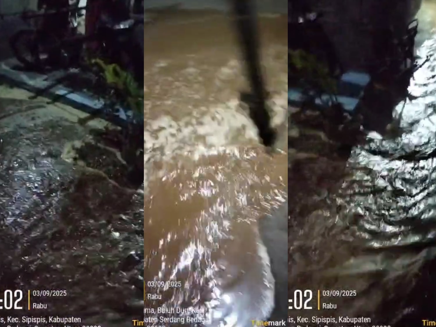 limbah pks di serdang bedagai kembali meluap, warga silau padang resah