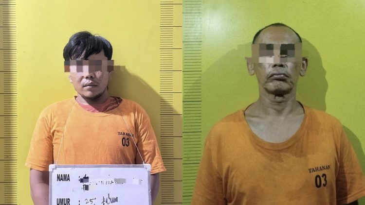 polres labuhanbatu selatan mengungkap dua kasus narkoba dalam sehari, senin 8 september 2025. dua tersangka diamankan di sungai kanan dan kampung rakyat bersama barang bukti puluhan gram sabu.