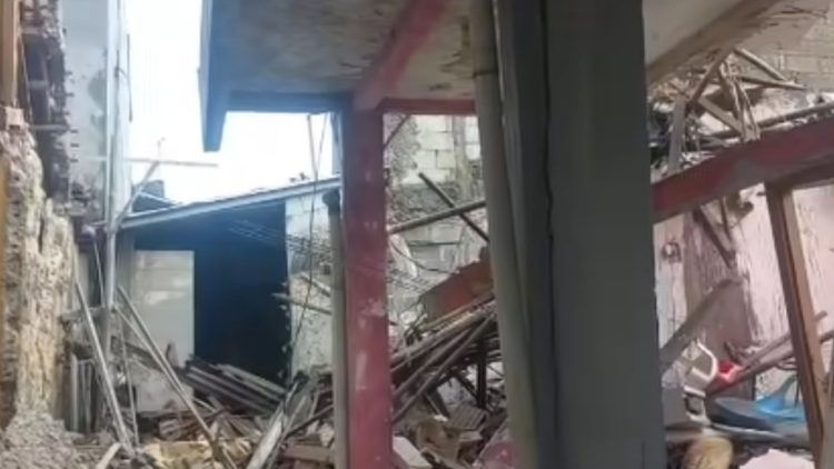 Ledakan di pamulang tangsel diduga berasal dari tabung gas ledakan akibatkan 8 rumah rusak. ist