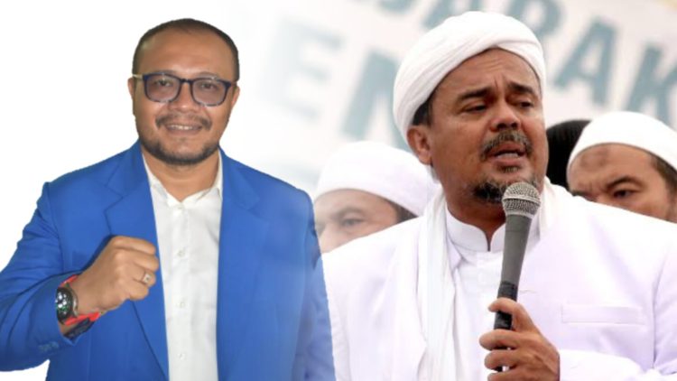 Habib rizieq akan datang ke siantar, gamki: kami tegas menolak! hendra simanjuntak (kiri) dan habib rizieq. ist