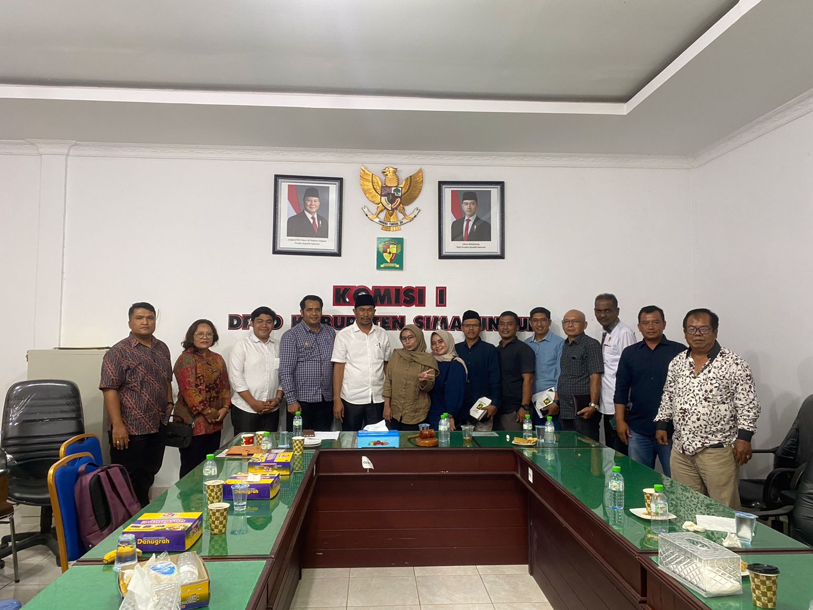 Komisi I DPRD Simalungun Gelar RDP Bahas Bimtek Pengurus BUMNag. (foto: sinata/sawal)
