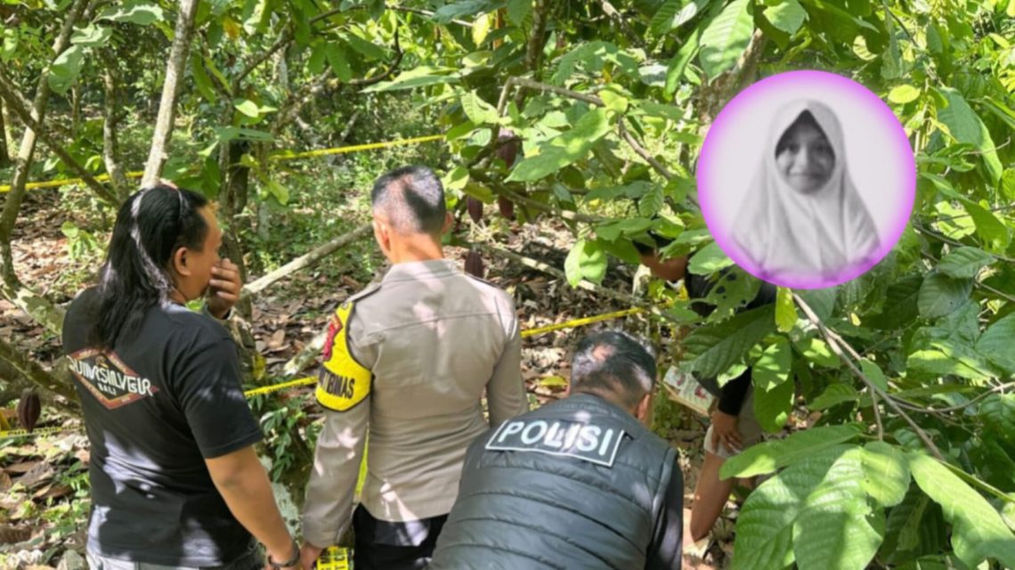 Polisi gelar olah TKP di lokasi kejadian. (foto: ist)