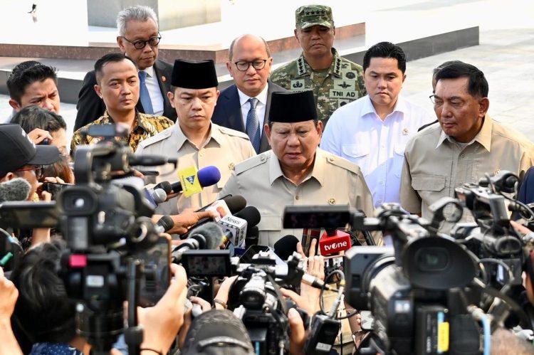 Presiden prabowo instruksikan langkah konkret untuk penguatan pertanian, ekonomi, dan sdm presiden prabowo subianto. dok setkab