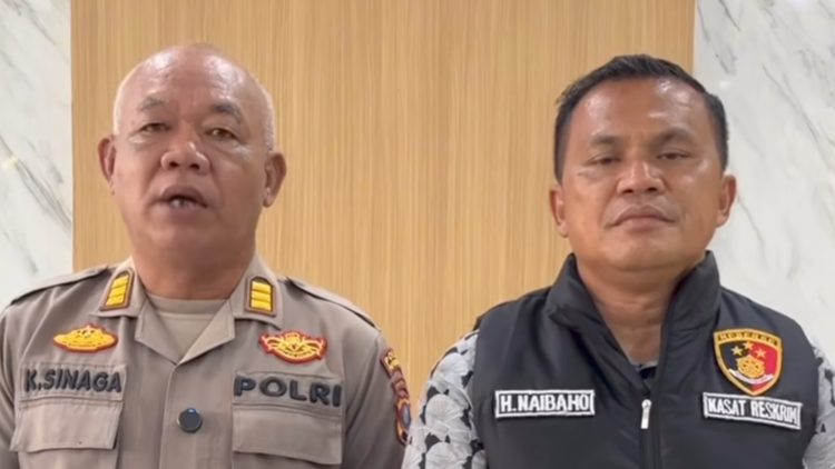 akp kenborn sinaga dan akp h naibaho. ist