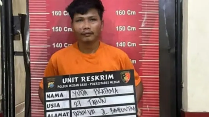 Yuda pratama bukan mahasiswa, tapi kerap bikin resah kampus, ternyata 'langganan' polisi yuda pratama, maling motor kampus usu, tertangkap polsek medan baru saat beraksi di parkiran fakultas teknik.