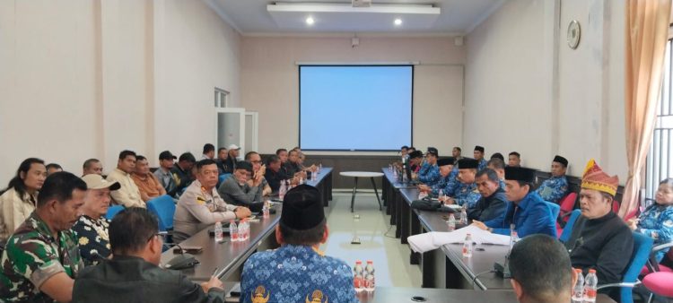 rapat koordinasi forkopimda pakpak bharat. ist