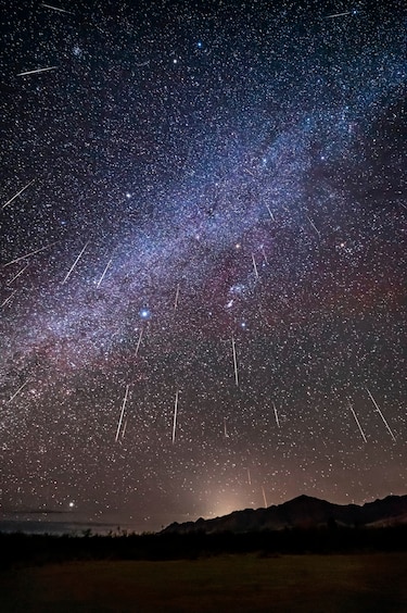 Ayo lihat! Hujan meteor geminid akan hadir malam minggu ini geminid meteor (foto: abc news)
